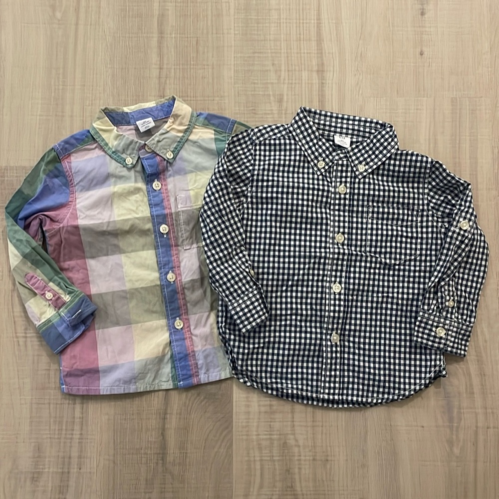 GAP 18-24m dress shirt bundle